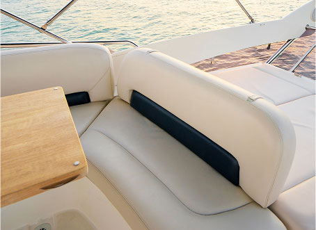 Premium upholstery leather for furniture, marine and bespoke interior applications